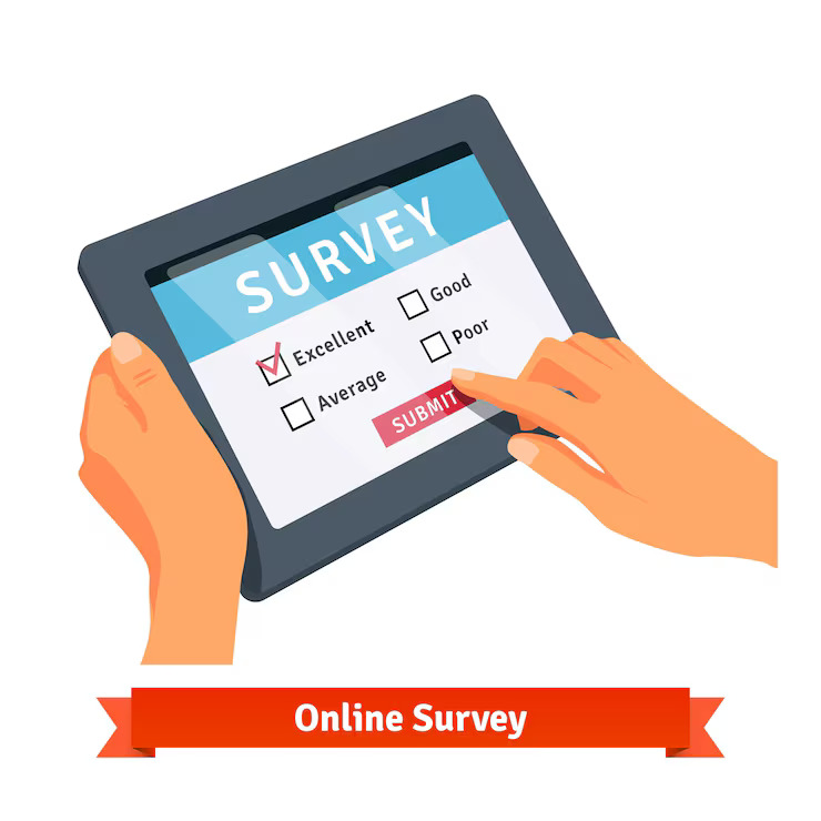 Online Survey Tablet