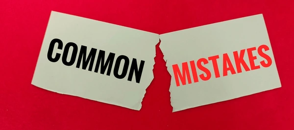 Common mistakes warning