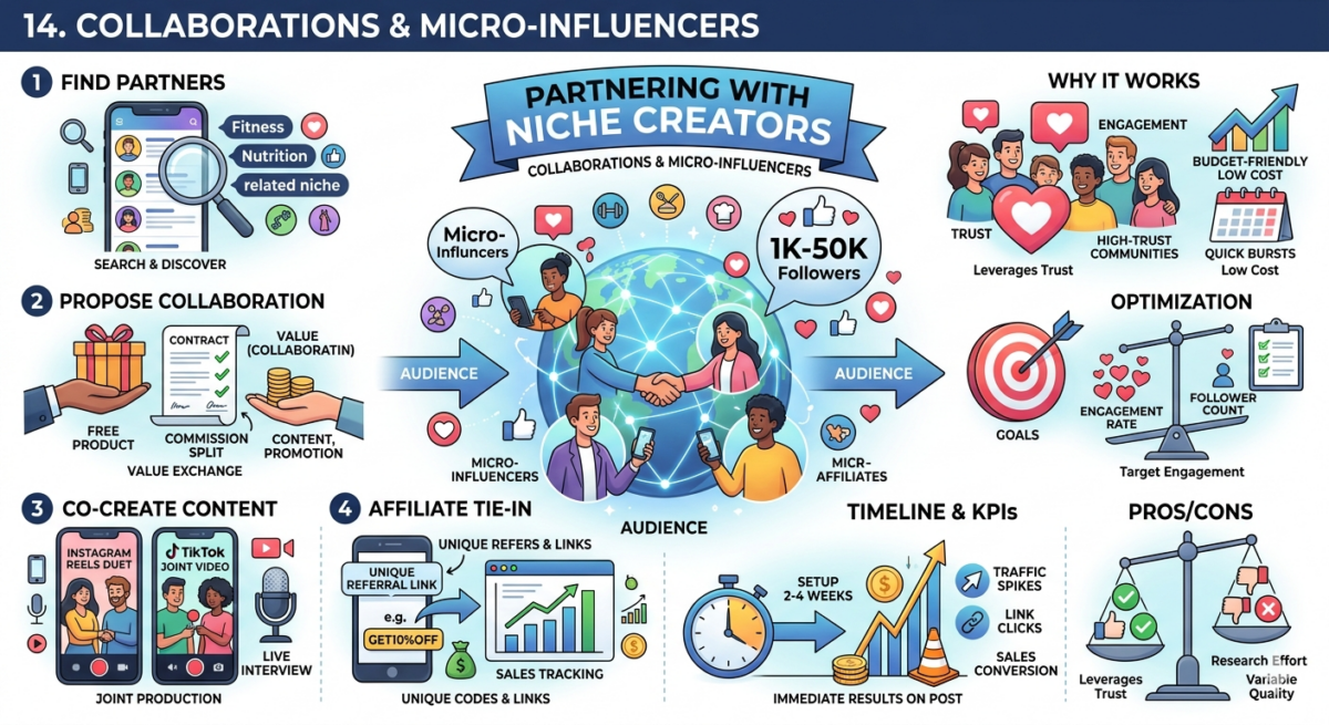 Creator collaborations and partnerships