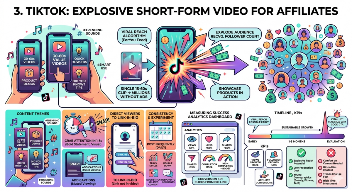 TikTok short-form video content
