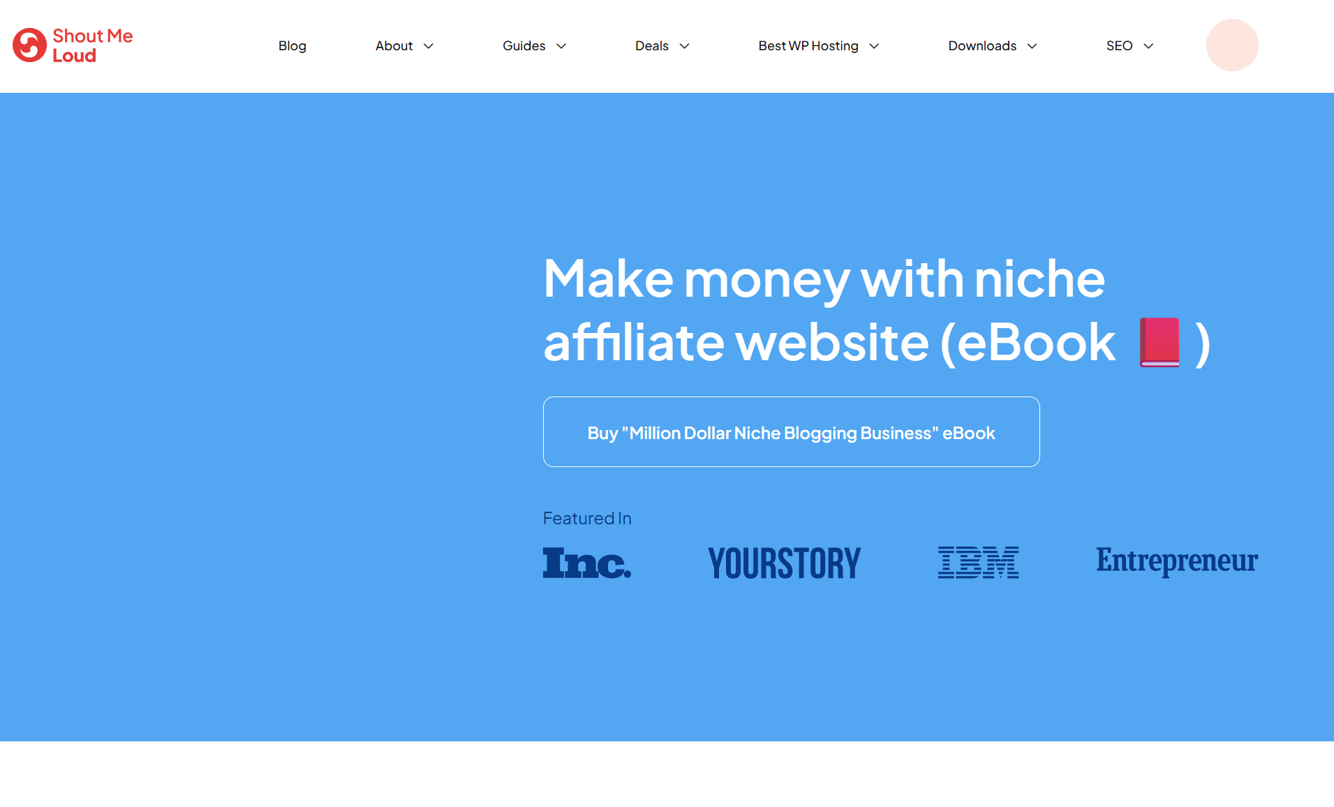 ShoutMeLoud blogging platform